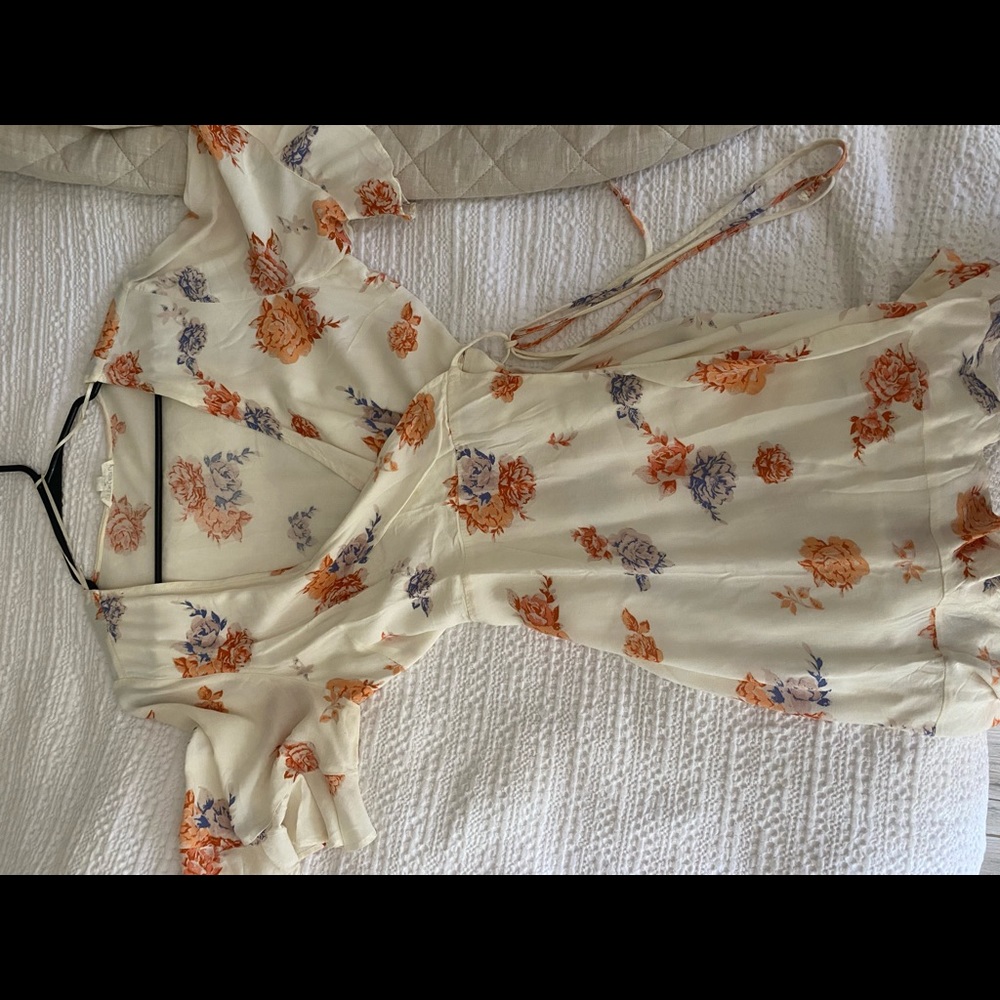 Floral mini dress